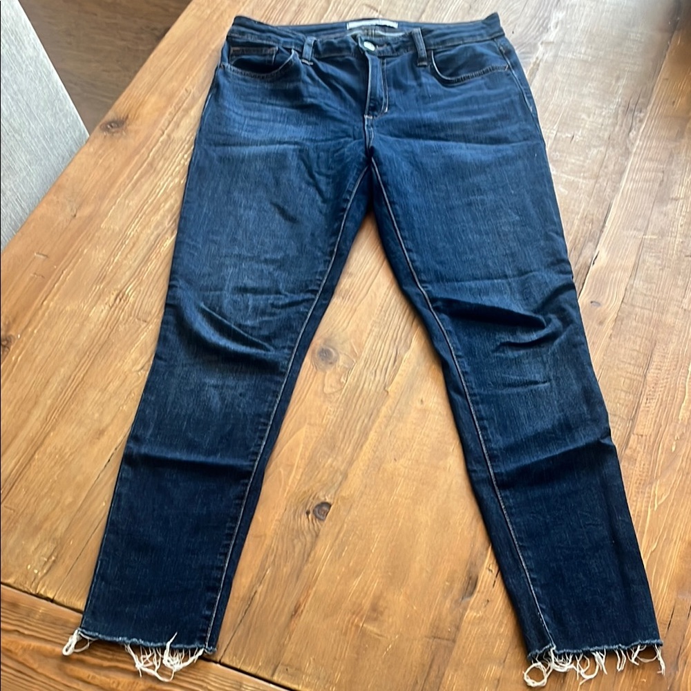 Joe's Jeans Blue Ankle Cropped Denim
